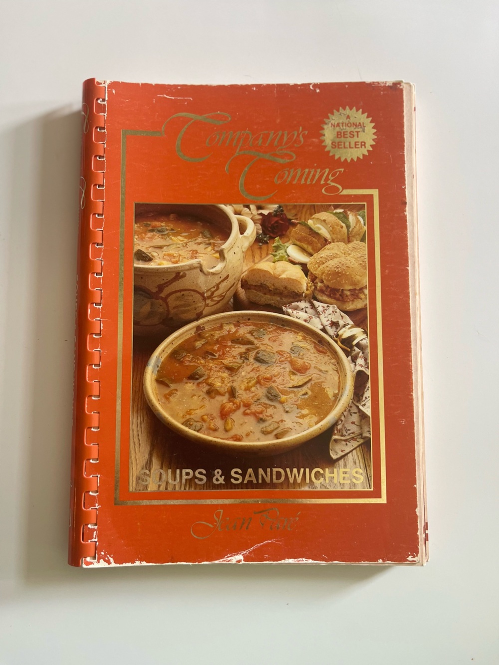 Company’s Coming | Soups & Sandwiches Spiral-Bound Recipe Book